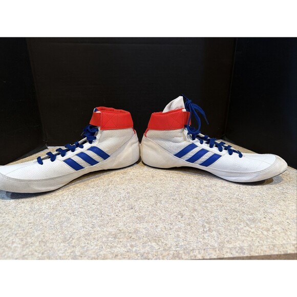 adidas Other - Adidas HVC BD7129 Mens 10 1/2 Wrestling Shoe Hi-Top Lace Up Boxing MMA Training